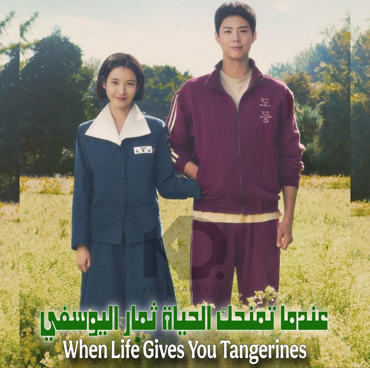 بوستر مسلسل When Life Gives You Tangerines