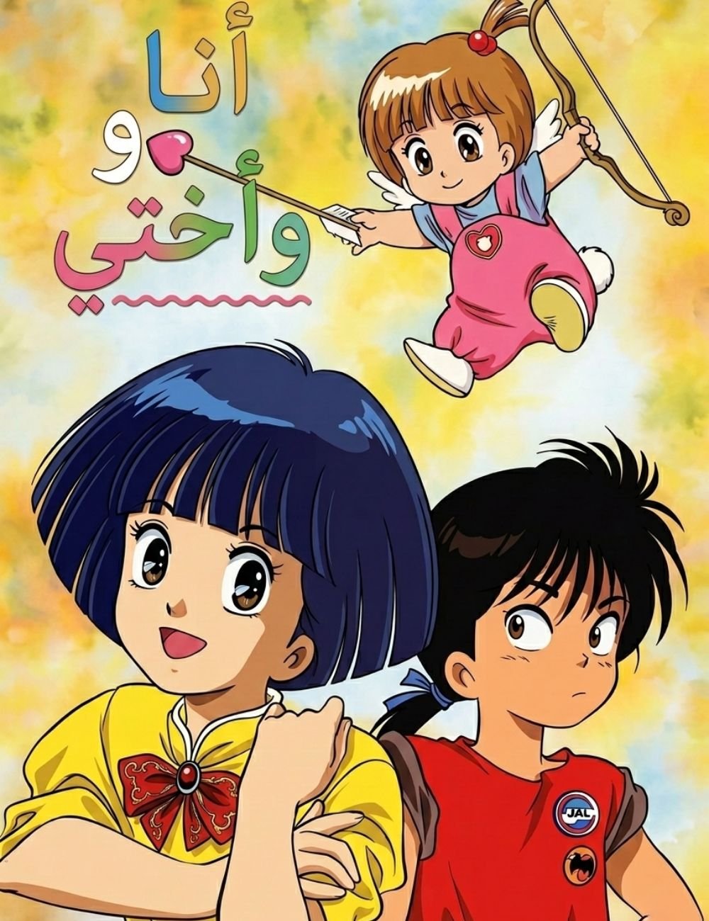 انمي انا وأختي Mama is Just a Fourth Grade Pupil